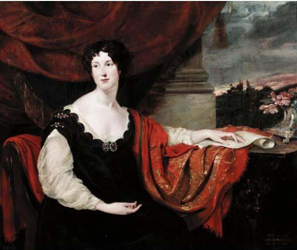 George Hayter Anne Elphinstone 1835 oil painting image